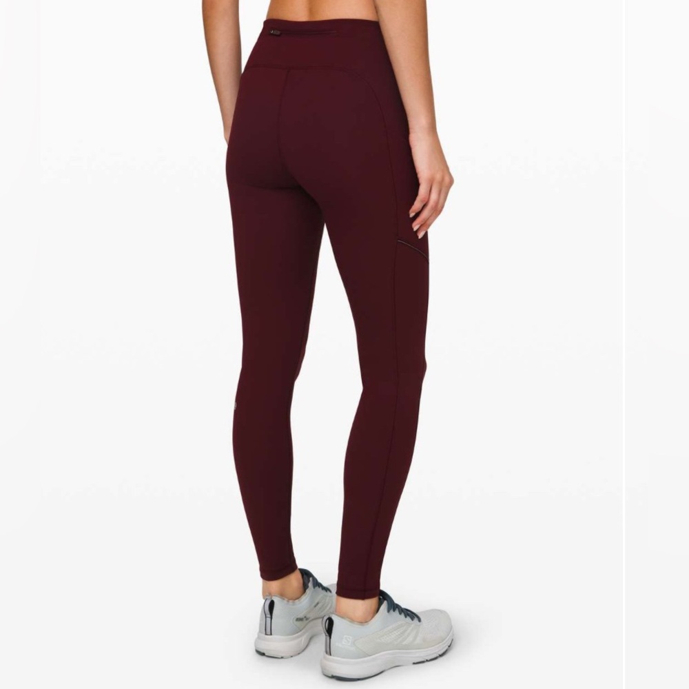 Lululemon Fast and Free Tight II 25" *Non-Reflective Nulux SIZE 6